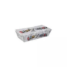 Box News Print Tray couvercle 250/220x125/95x60mm Biodégradable